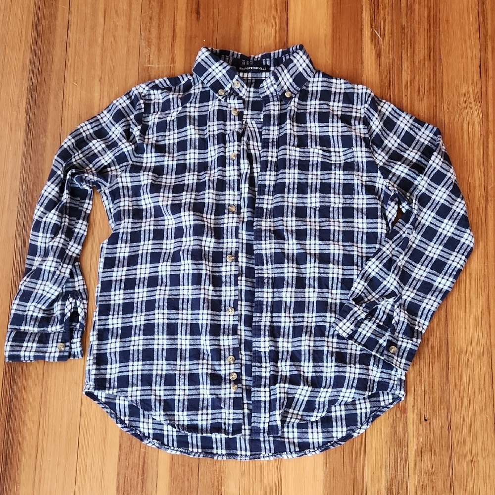 Brandy Melville 100% Cotton Flannel Shirt